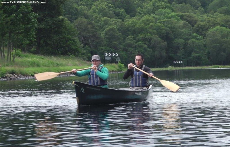 Canoeing the Caledonian Canal