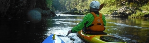 Kayaking on the River Findhorn