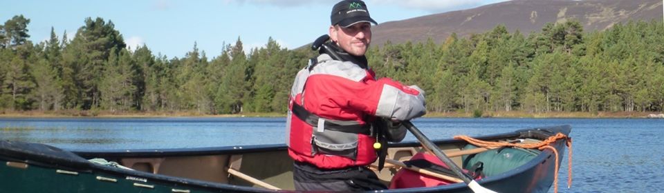 Donald Canoe Loch Morlich
